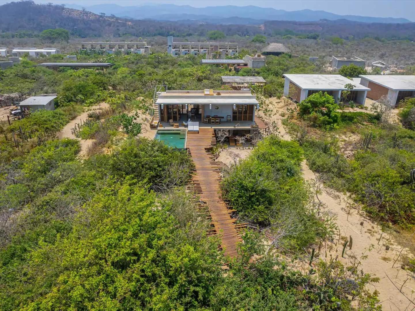 Casa Maria, Cerca De Casa Wabi Y Hotel Terrestre Пуэрто-Эскондидо Экстерьер фото
